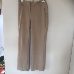 INC tan pants size 4
